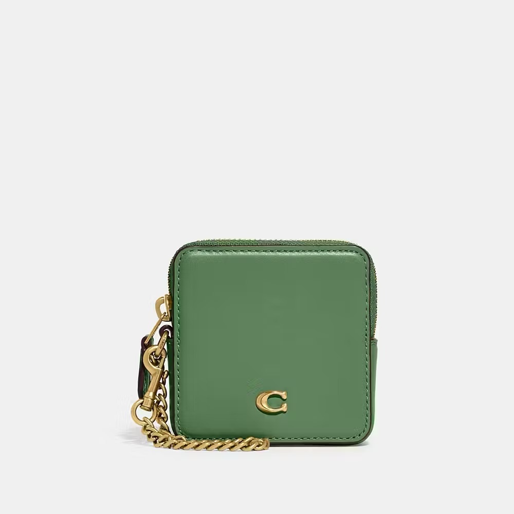 NWT Coach Green wristlet - Picture 2 of 4